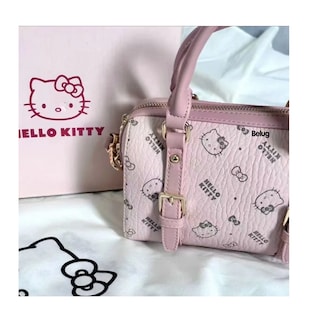Foto 2 | Bolso De Hombro Con Asa Crossbody Para Mujer Hello Kitty Rosa