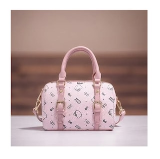 Foto 4 | Bolso De Hombro Con Asa Crossbody Para Mujer Hello Kitty Rosa