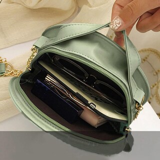 Foto 3 | Bolso De Mano Huoguo Bandolera De Encaje A La Moda Para Mujer Color Liso - Venta Internacional.