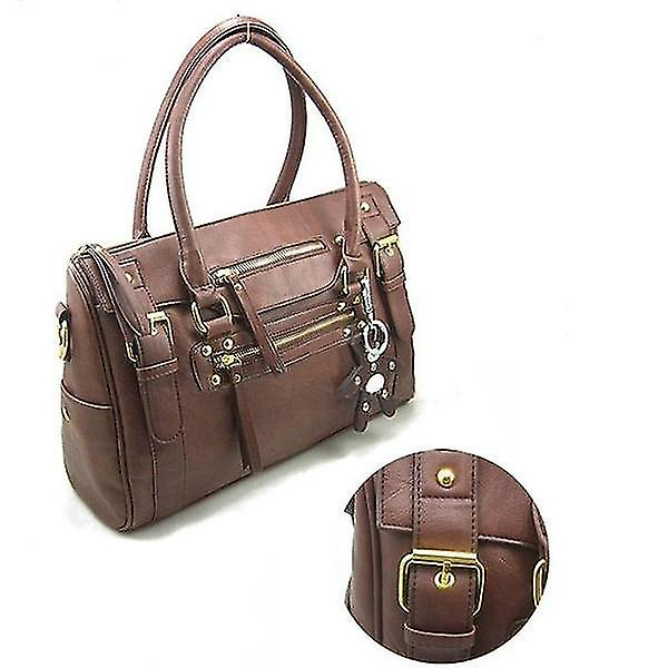 Foto 4 pulgar | Bolso De Mano Huoguo  Casual  Bandolera  Bandolera  Piel Sintética - Venta Internacional.