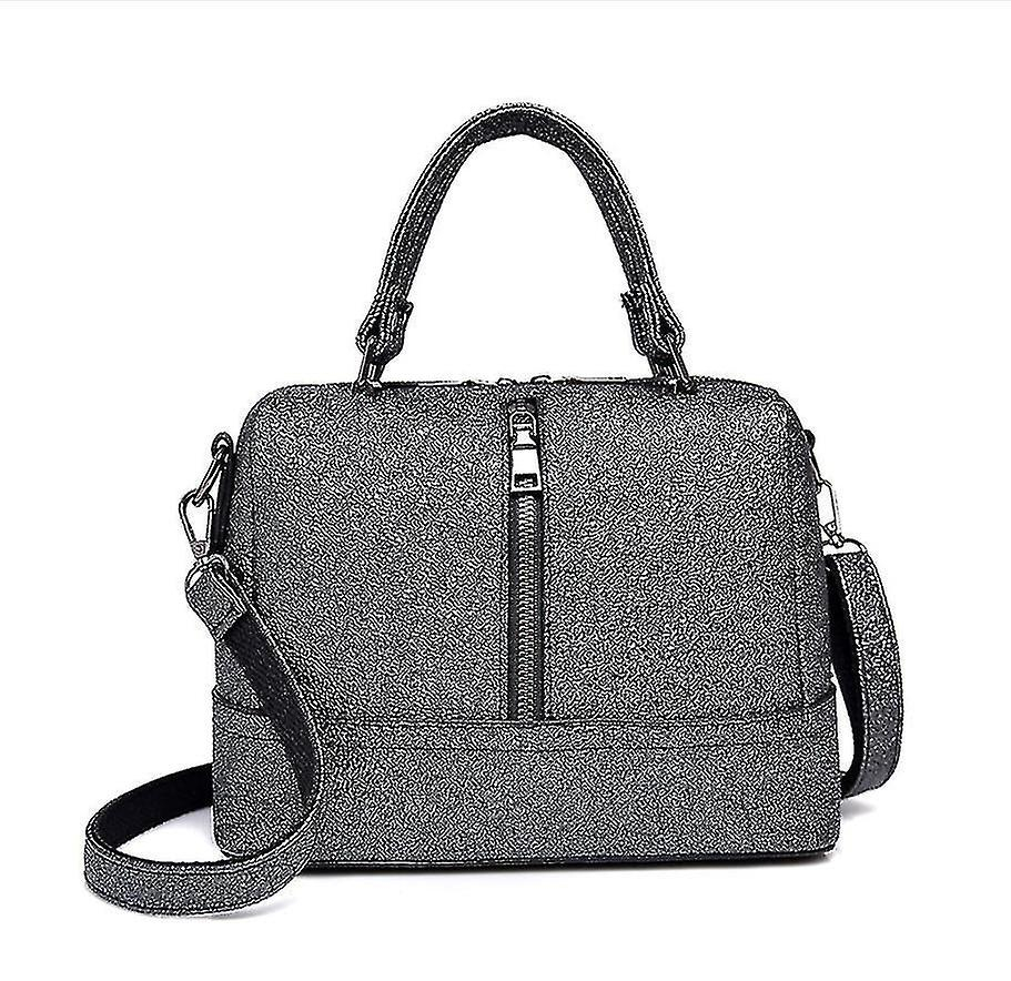Foto 4 pulgar | Bolso De Mano Huoguo Para Mujer  Casual  Diagonal  Piel De Vacuno Rosa - Venta Internacional.