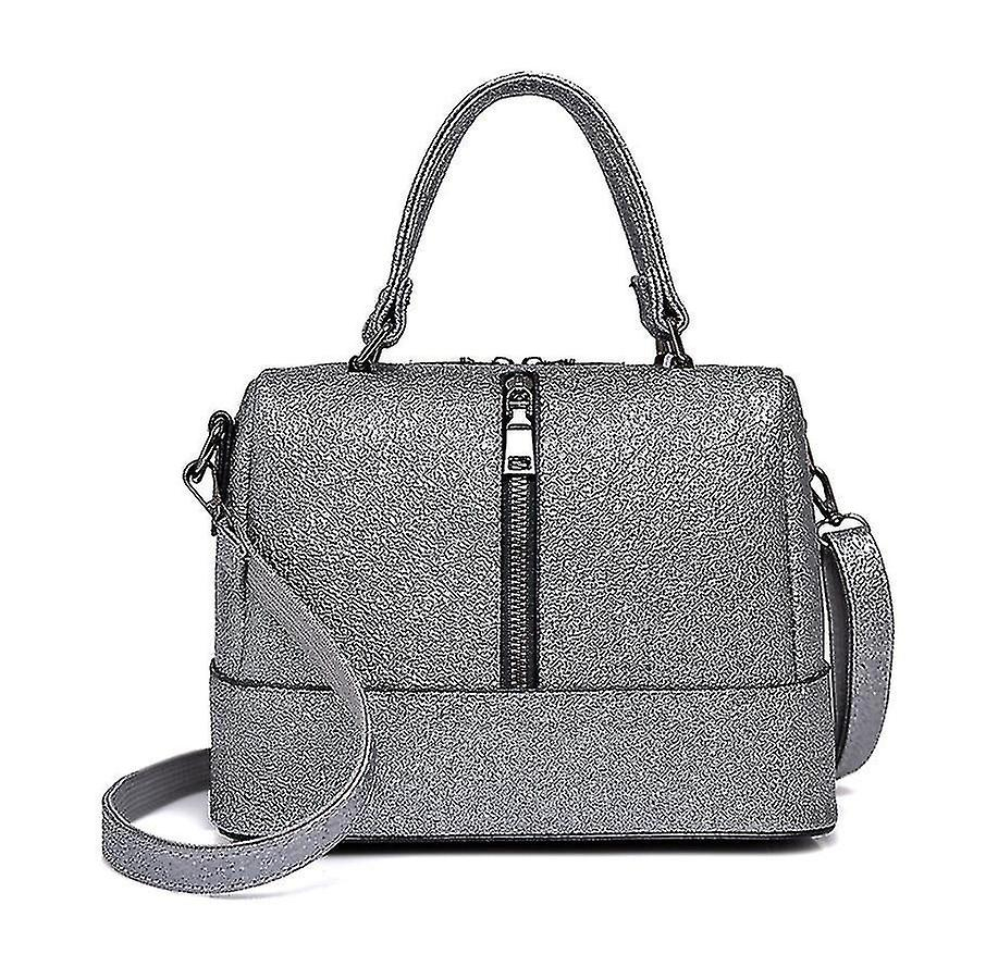 Foto 5 pulgar | Bolso De Mano Huoguo Para Mujer  Casual  Diagonal  Piel De Vacuno Rosa - Venta Internacional.