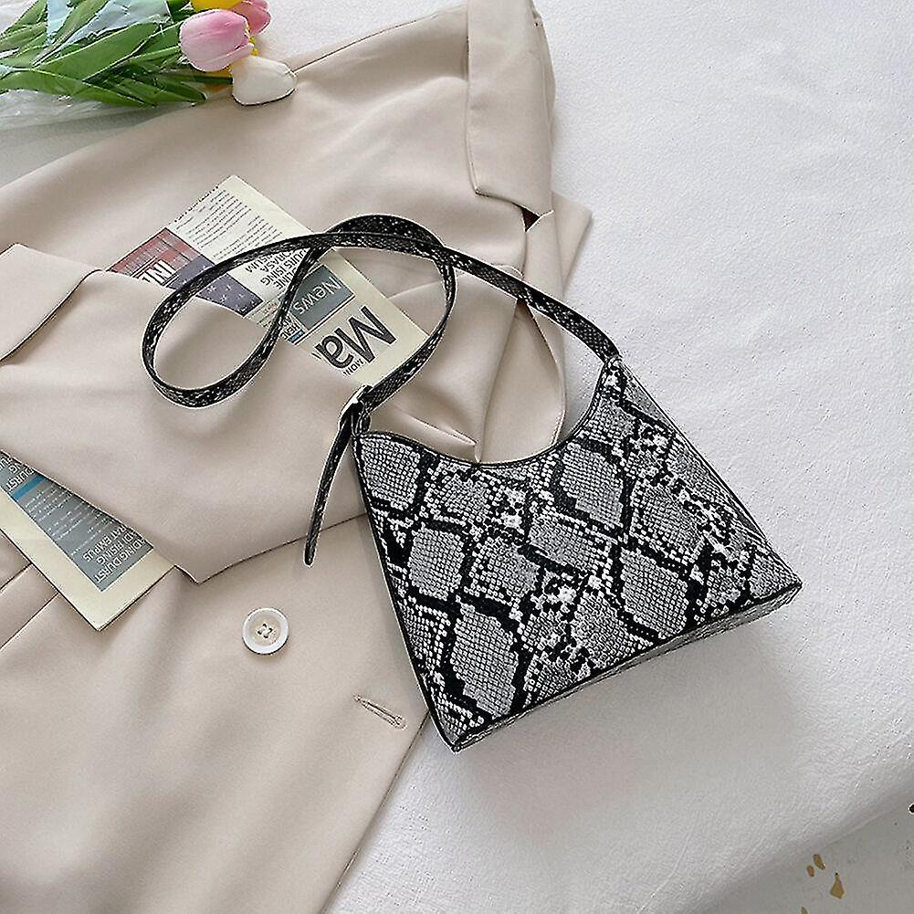 Foto 5 pulgar | Bolso De Mano Huoguo Fashion Para Mujer Con Estampado De Cuero Sintético - Venta Internacional.