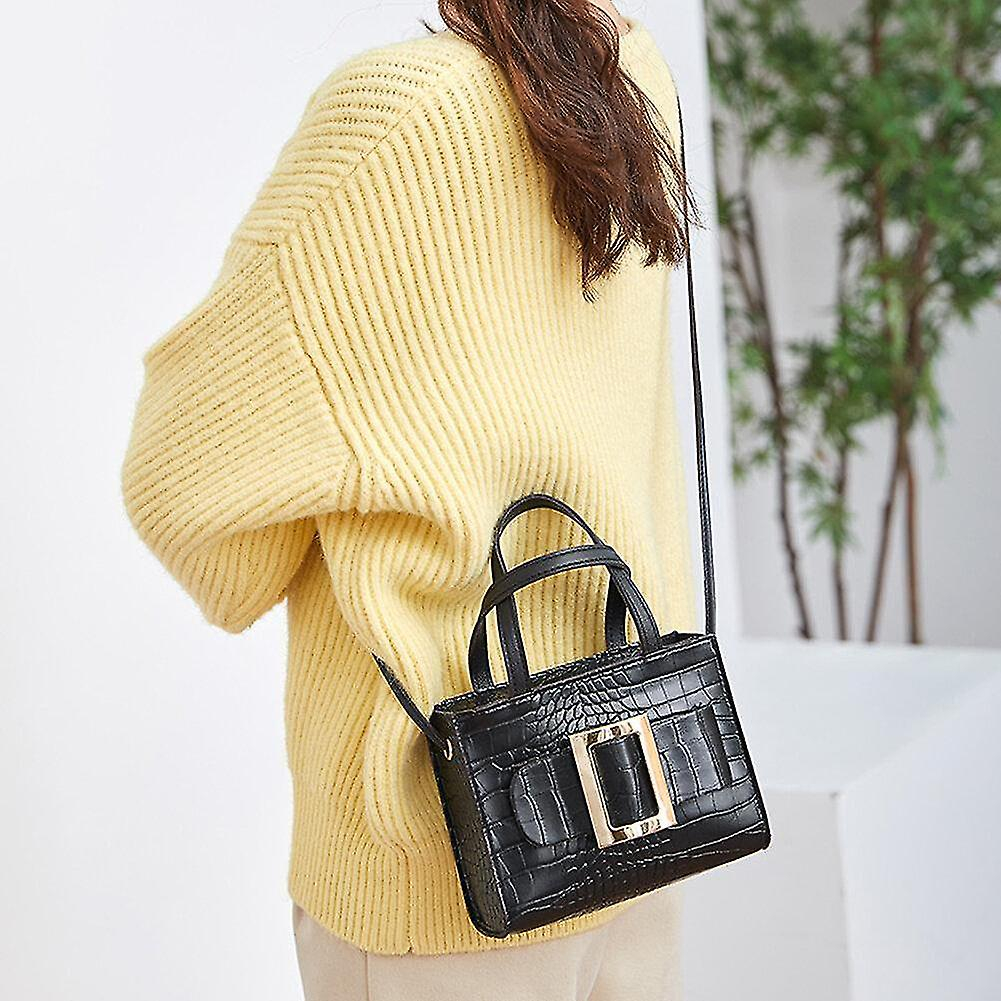 Foto 3 pulgar | Conjunto De Bolsos Huoguo Youth Para Mujer  Vintage  Piel De Aligátor Sintética - Venta Internacional.