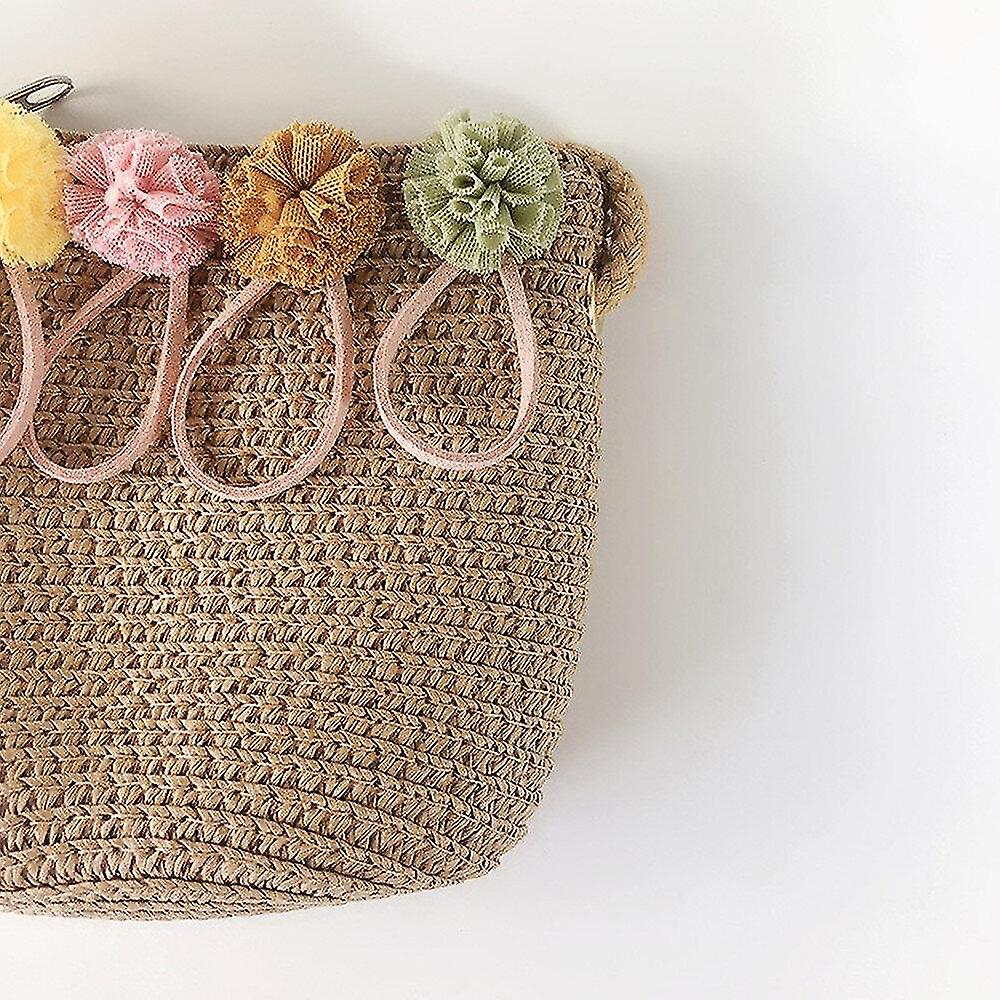 Foto 3 pulgar | Bolso Tipo Bandolera Huoguo Summer Straw Weave Para Mujer - Venta Internacional.
