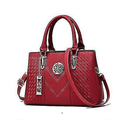 Foto 3 pulgar | Bolso De Mano Huoguo Para Mujer De Estilo Europeo Y Americano Morado - Venta Internacional.