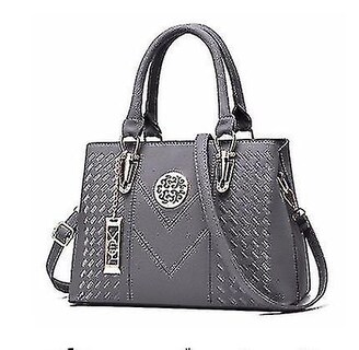 Foto 4 | Bolso De Mano Huoguo Para Mujer De Estilo Europeo Y Americano Morado - Venta Internacional.