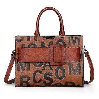 Foto 1 | Bolso Huoguo Cinturón Ligero Con Letras De Lujo De Alta Calidad Marrón - Venta Internacional.