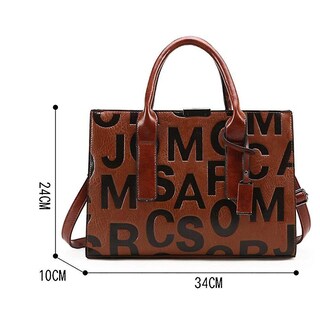 Foto 3 | Bolso Huoguo Cinturón Ligero Con Letras De Lujo De Alta Calidad Marrón - Venta Internacional.