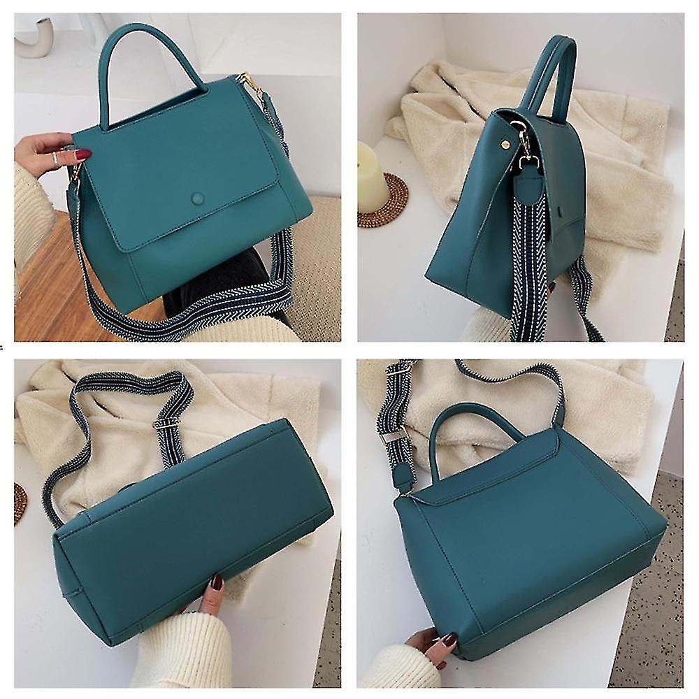 Foto 3 pulgar | Bolsos De Mano Huoguo  Bandolera De Piel  Bandolera  Color Verde Claro - Venta Internacional.