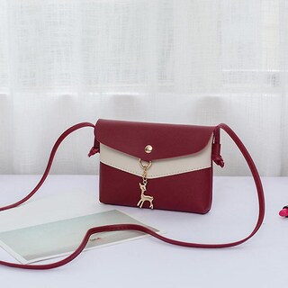 Foto 3 | Bolso Tipo Bandolera Huoguo Bolso Tipo Bandolera Con Colgante De Cervatillo - Venta Internacional.