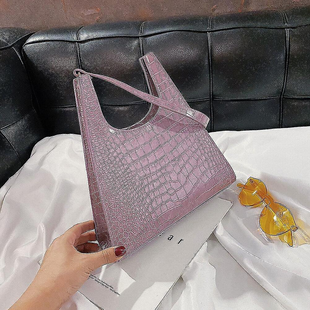 Foto 3 pulgar | Bolso De Mano Huoguo Casual Con Cremallera Para Axilas  Piel Sintética  Mujer - Venta Internacional.