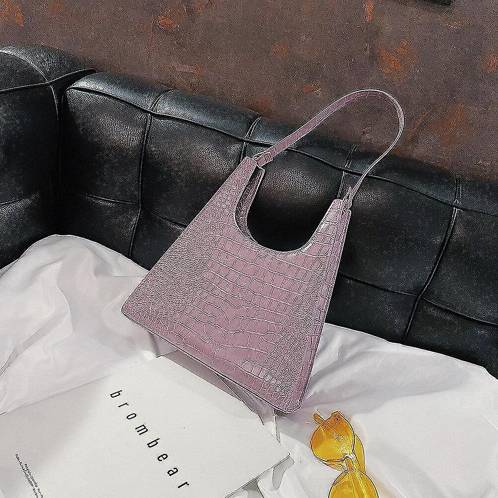 Foto 5 pulgar | Bolso De Mano Huoguo Casual Con Cremallera Para Axilas  Piel Sintética  Mujer - Venta Internacional.