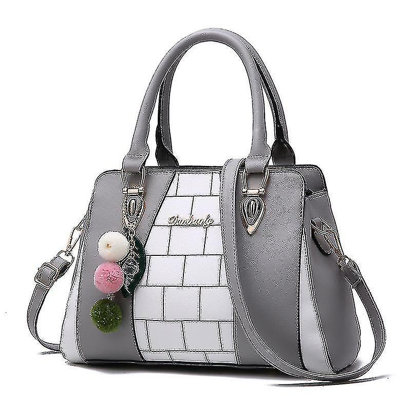 Foto 5 pulgar | Bolso De Mano Huoguo Para Mujer  Piel Sintética De Alta Calidad  Color Negro  29 X 13 X 20 Cm - Venta Internacional.