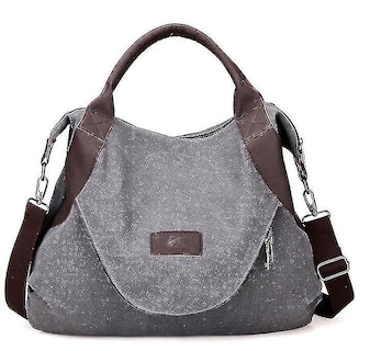 Foto 5 | Bolso Huoguo Vintage De Lona Para Mujer Verde 43x13x50cm - Venta Internacional.
