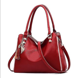 Foto 4 | Bolso De Mano Huoguo 2020 Para Mujer De Piel Sintética Azul Real - Venta Internacional.