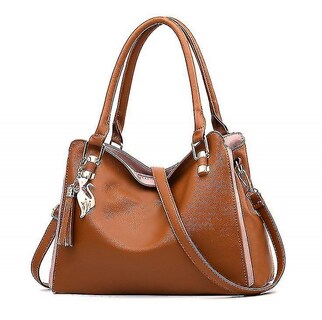 Foto 5 | Bolso De Mano Huoguo 2020 Para Mujer De Piel Sintética Azul Real - Venta Internacional.