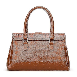Foto 3 | Bolso De Mano Huoguo Noble Portable Para Mujer Piel Sintética Negra 34 X 14 X 22 Cm - Venta Internacional.