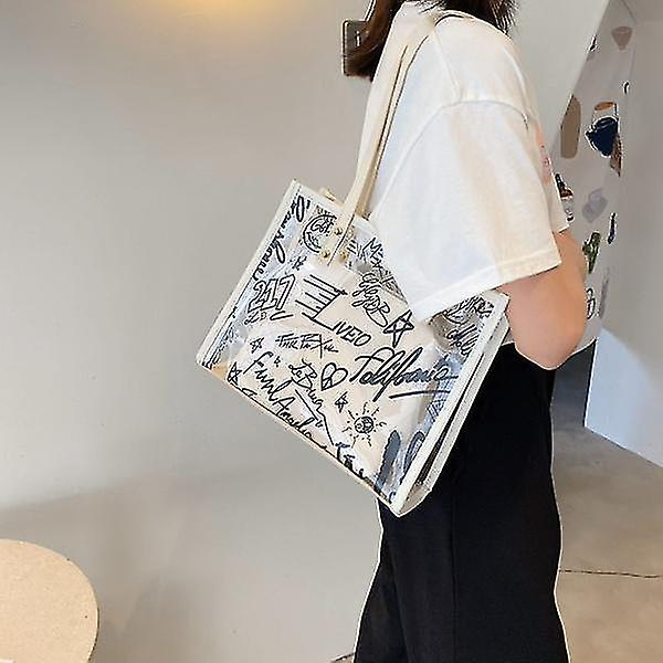 Foto 5 | Bolso Huoguo Summer Bolsa De Gelatina Transparente De Gran Capacidad - Venta Internacional.