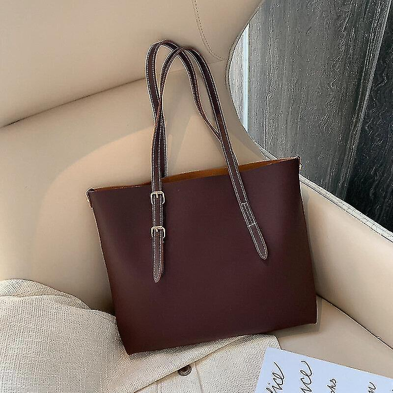 Foto 4 pulgar | Bolso De Hombro Huoguo De Piel Sintética De Lujo Para Mujer - Venta Internacional.