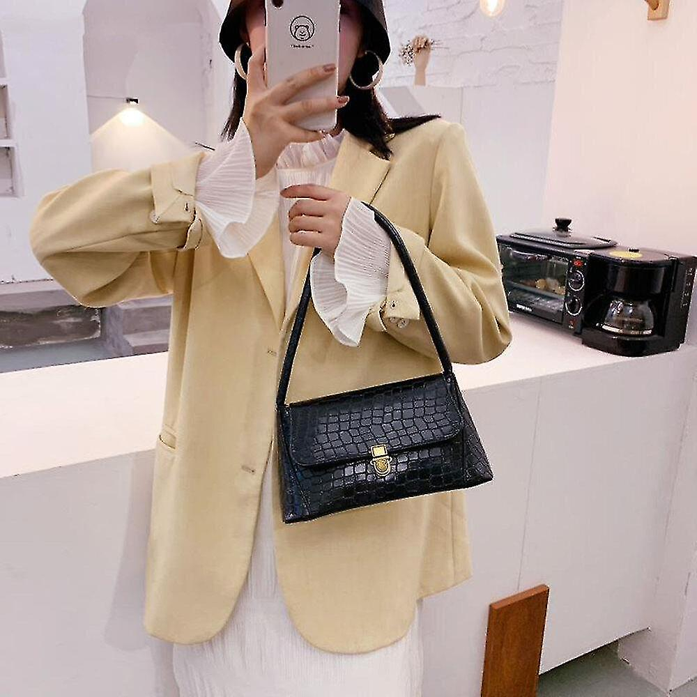 Foto 2 | Bolso De Mano Huoguo Con Estampado Animal De Piel Sintética Con Hombros Casuales - Venta Internacional.