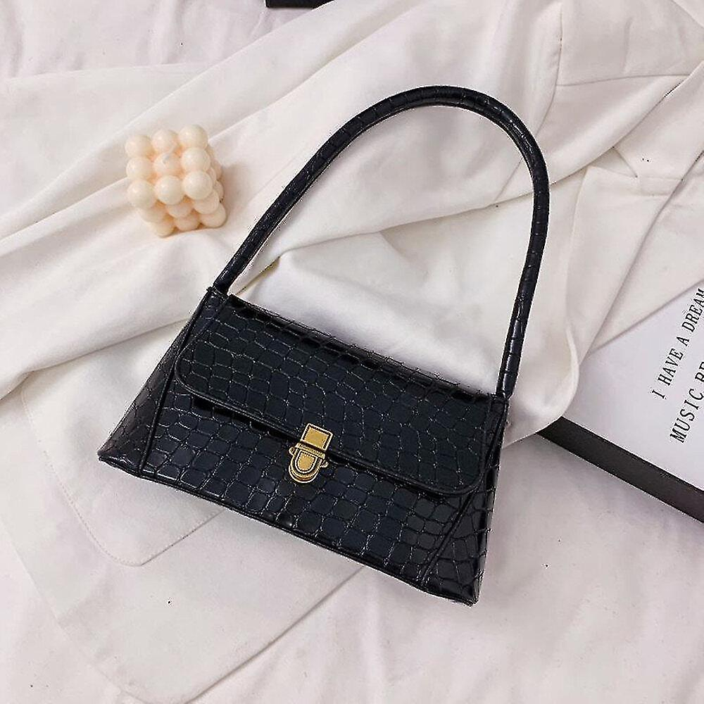Foto 4 pulgar | Bolso De Mano Huoguo Con Estampado Animal De Piel Sintética Con Hombros Casuales - Venta Internacional.