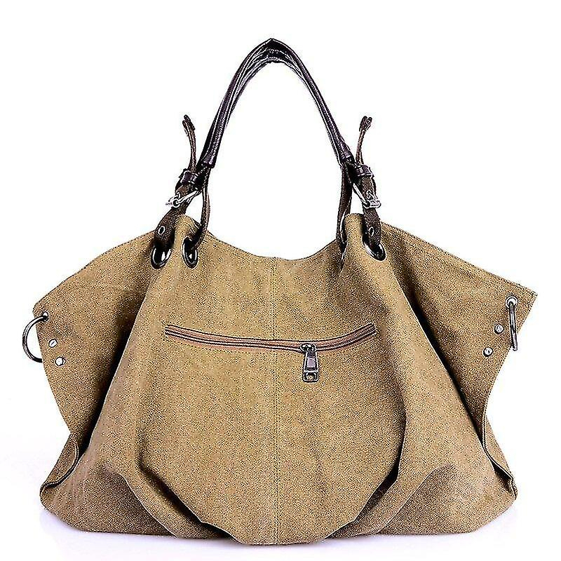 Foto 5 pulgar | Bolso Bandolera De Lona Huoguo Coffee De Gran Capacidad - Venta Internacional.