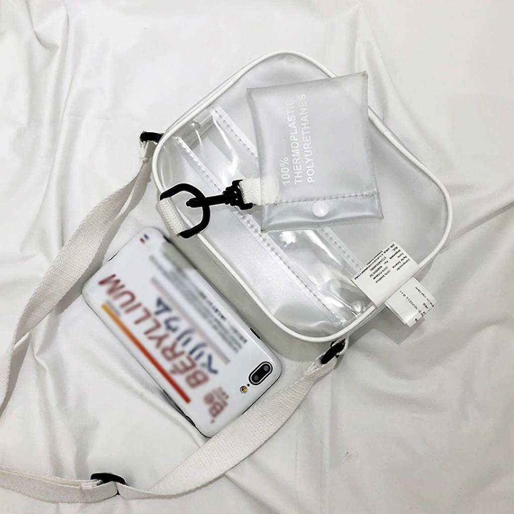 Foto 5 | Bolso De Mano Huoguo  A La Moda Para Mujer  Color Liso  Gelatina  Pvc  20 X 5 X 15 Cm - Venta Internacional.