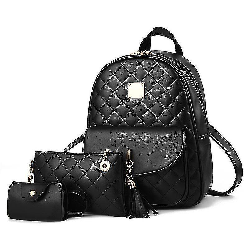 Foto 3 pulgar | Mochila  Bandolera  Para Mujer O Niña  Color Negro - Venta Internacional.