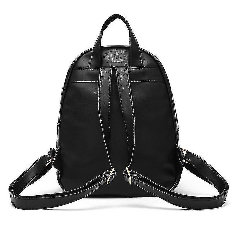 Foto 6 pulgar | Mochila  Bandolera  Para Mujer O Niña  Color Negro - Venta Internacional.