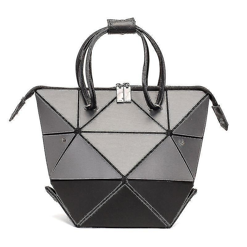Foto 4 pulgar | Bolso Huoguo De Cuero Pu Rómbico Geométrico Para Mujer - Venta Internacional.