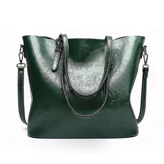 Foto 1 | Bolso De Mano Huoguo Lady Bandolera Bandolera De Piel Sintética Verde - Venta Internacional.
