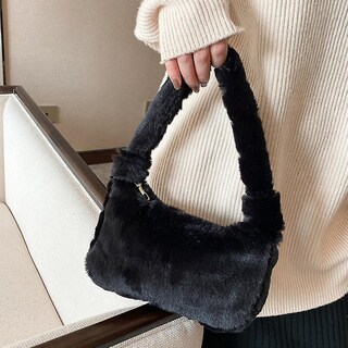 Foto 2 | Bolsos De Hombro Huoguo Plush 2 Piezas Para Mujer Otoño-invierno - Venta Internacional.