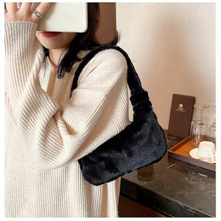 Foto 5 | Bolsos De Hombro Huoguo Plush 2 Piezas Para Mujer Otoño-invierno - Venta Internacional.