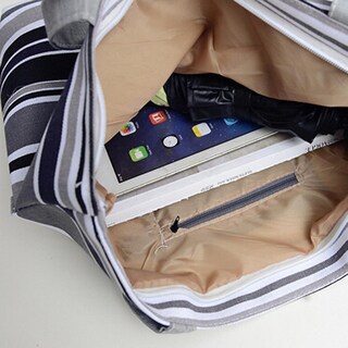 Foto 2 | Bolso De Compras De Lona Bolso De Hombro Bolso De Compras Huoguo - Venta Internacional.