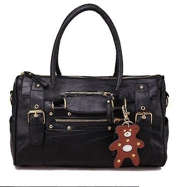 Foto 2 pulgar | Bolso De Mano Huoguo Casual Tote Bandolera Bandolera Negro - Venta Internacional.