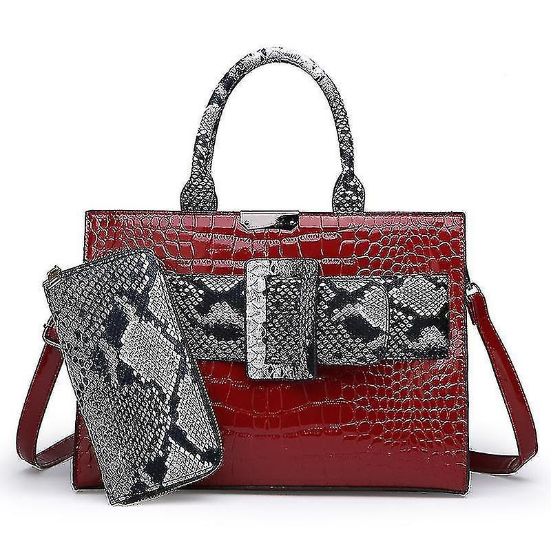 Foto 2 pulgar | Bolso Huoguo De Tela Roja De Alta Calidad Para Madre E Hija - Venta Internacional.