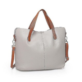 Foto 4 | Bolso Huoguo Bandolera De Piel Suave Para Mujer Negro - Venta Internacional.