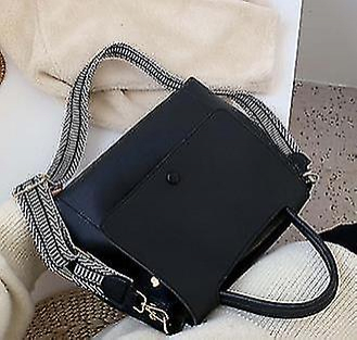 Foto 5 pulgar | Bolsos De Mano Huoguo  Bandolera De Piel  Bandolera  Color Negro - Venta Internacional.
