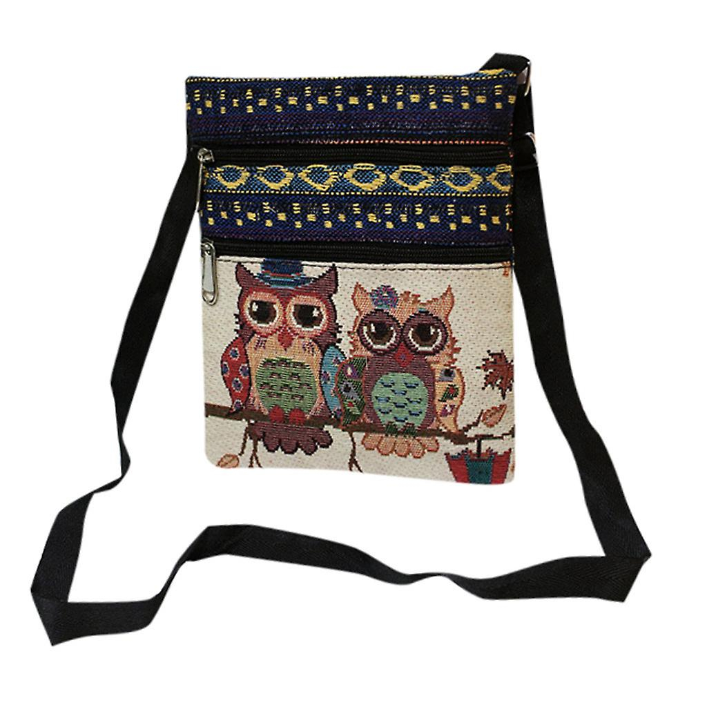 Foto 2 pulgar | Bolso De Hombro Huoguo Para Mujer  De Lona  Dibujos Animados  Estilo Moderno - Venta Internacional.