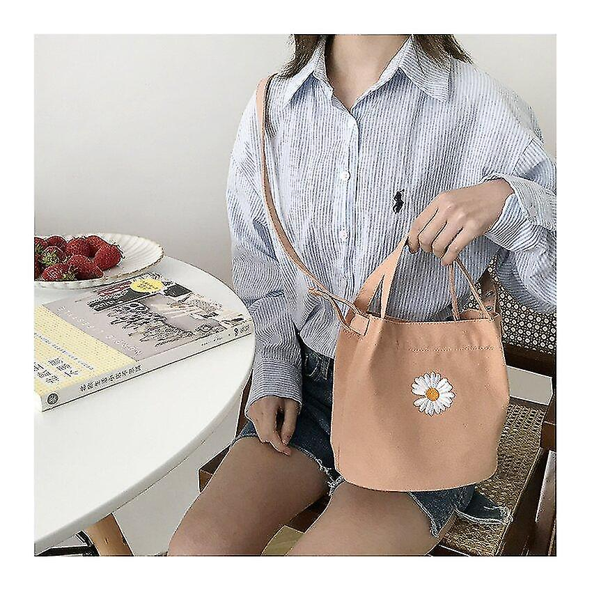 Foto 4 pulgar | Bolso De Mano Huoguo Bolso De Compras De Pana Bolso De Hombro De Lona - Venta Internacional.
