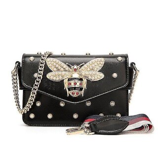 Foto 1 | Bolso De Mano Huoguo Bee Pearl Black Bee Bee Bee Bee Bee Bee Bee Bee Bee Black Bee Bee - Venta Internacional.