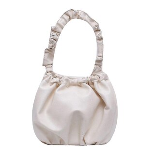 Foto 1 | Bolso De Mano Huoguo Bolso De Mano De Piel Sintética De Color Puro Para Mujer - Venta Internacional.