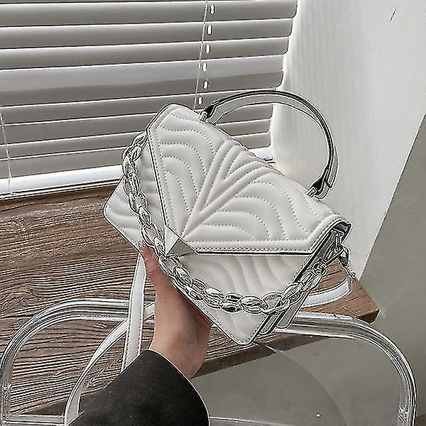 Foto 1 | Bolso Huoguo Para Mujer  Bolso De Hombro De Diseñador De Lujo  Blanco - Venta Internacional.