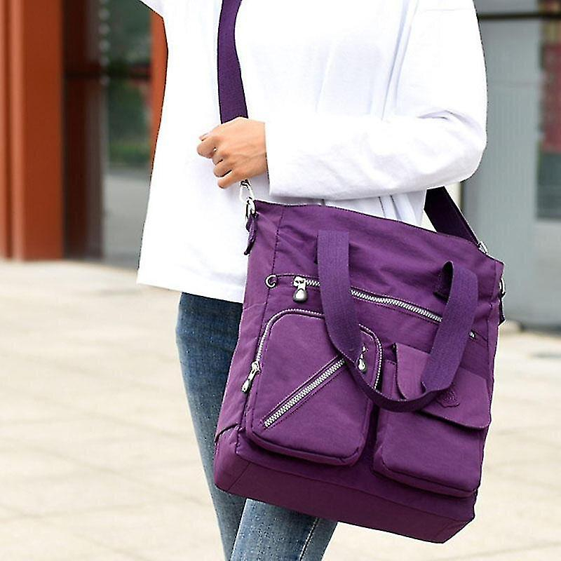 Foto 5 pulgar | Mochila Huoguo Bandolera De Nailon De Gran Capacidad Para Mujer - Venta Internacional.
