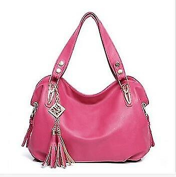 Foto 1 | Bolso De Mano Huoguo Luxury Tote Leather Hobo Bandolera Rosa - Venta Internacional.