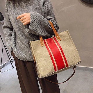 Foto 4 | Bolso De Hombro Huoguo Fashion Girls De Lona A Juego - Venta Internacional.