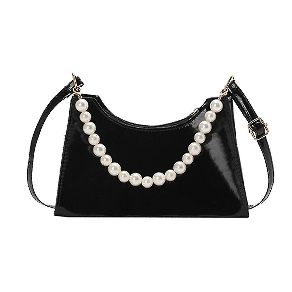Foto 1 | Bolso Huoguo Bandolera De Piel Sintética Brillante Para Mujer - Venta Internacional.