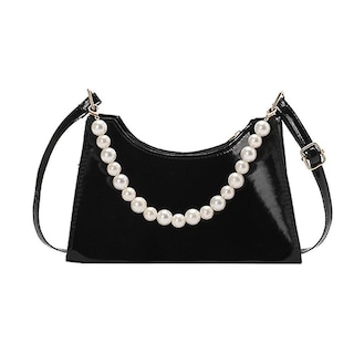 Foto 1 | Bolso Huoguo Bandolera De Piel Sintética Brillante Para Mujer - Venta Internacional.