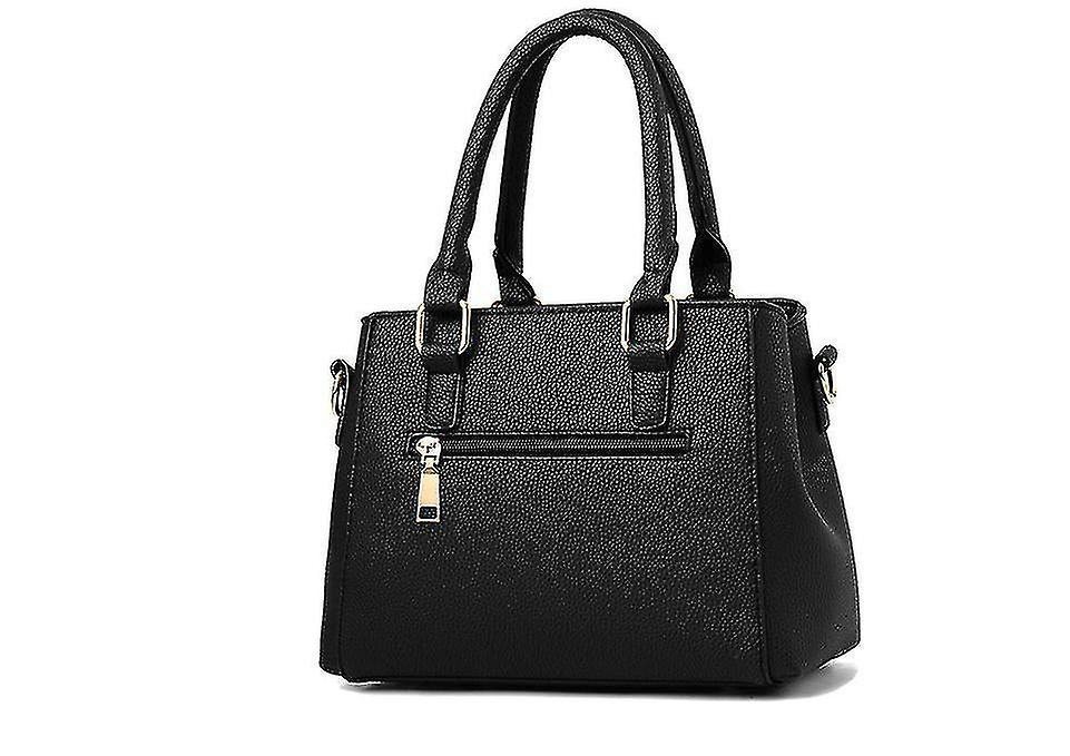 Foto 5 pulgar | Bolso De Mano Huoguo Para Mujer  Pequeño  Cuadrado  De Piel Sintética Rosa - Venta Internacional.